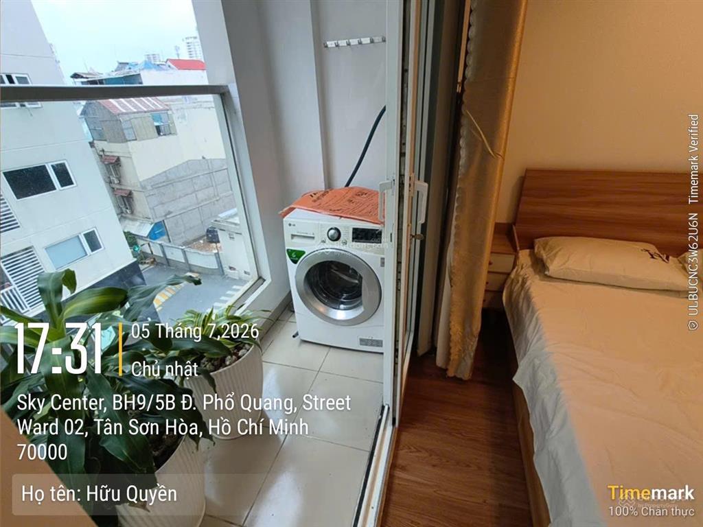 Officetel sky center 43m² full nội thất chỉ 13tr  0797 799 *** ạ