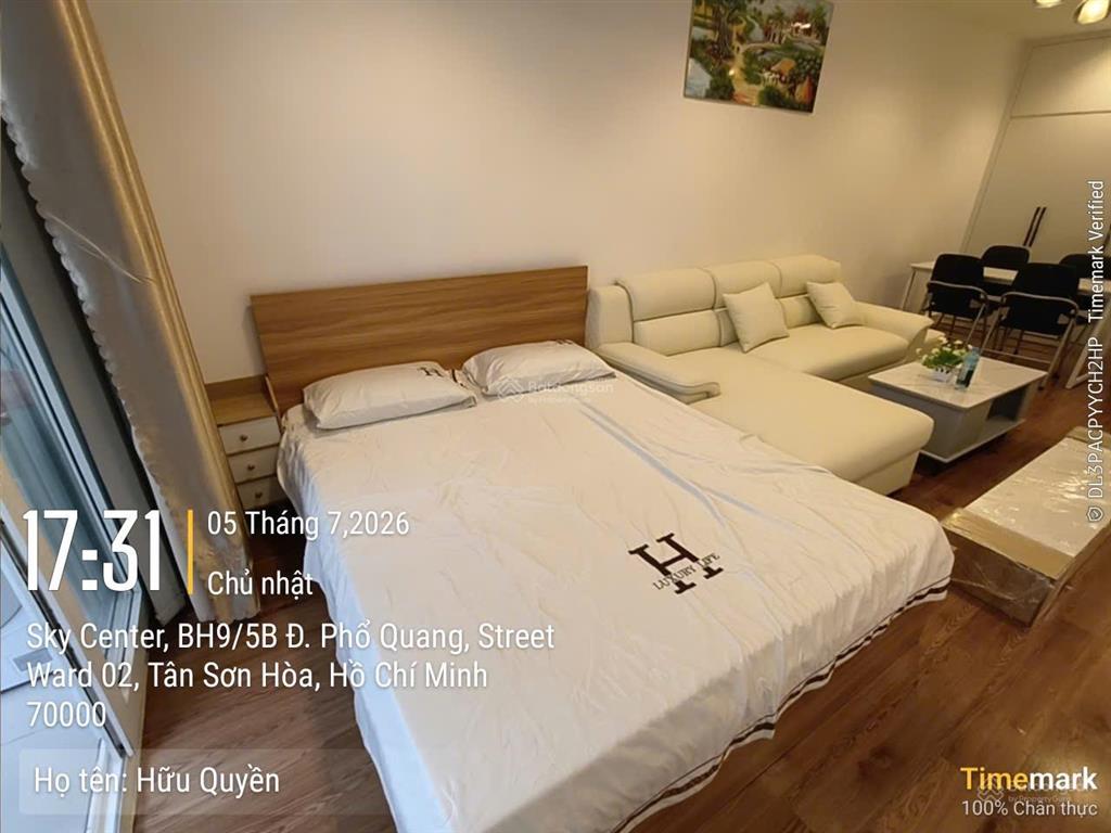 Officetel sky center 43m² full nội thất chỉ 13tr  0797 799 *** ạ
