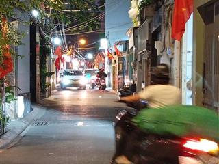 Hẽm xe hơi chu văn an p12 bt dt 40m2 4tầng nhà mới đẹp giá 6.5 tỷ