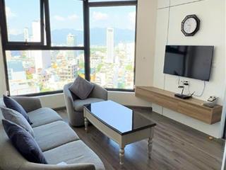 Cho thuê căn hộ 2pn hud building nha trang  full nội thất, gần biển, chỉ 18 triệu/tháng