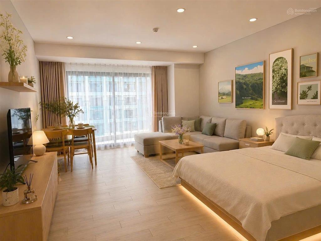 Cho thuê căn hộ studio gold coast nha trang, 16 triệu vnd, 51m2, 1wc, đẹp, nhiều tiện ích