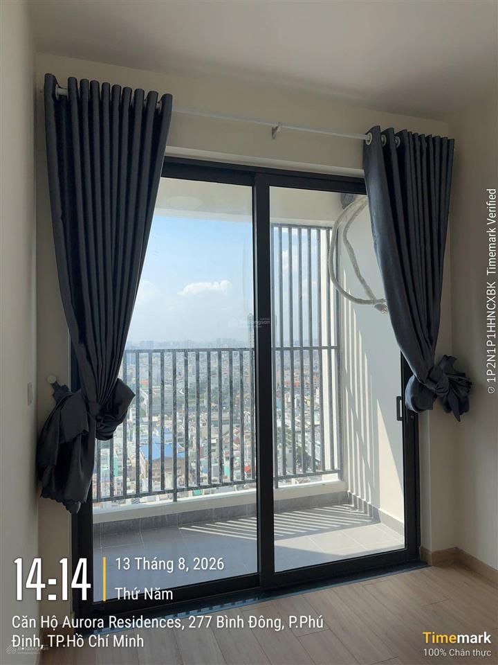 Cho thuê ch 51m2, 1pn, 1wc, 8 triệu ở phường phú định aurora residences