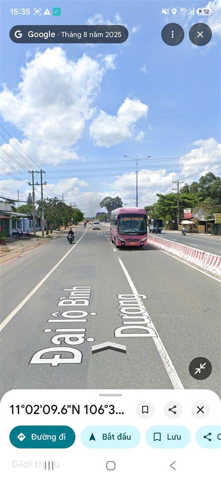 Bán đất 2 mặt đại lộ bình dương, 115 tỷ, 3837m2, chính chủ hot!