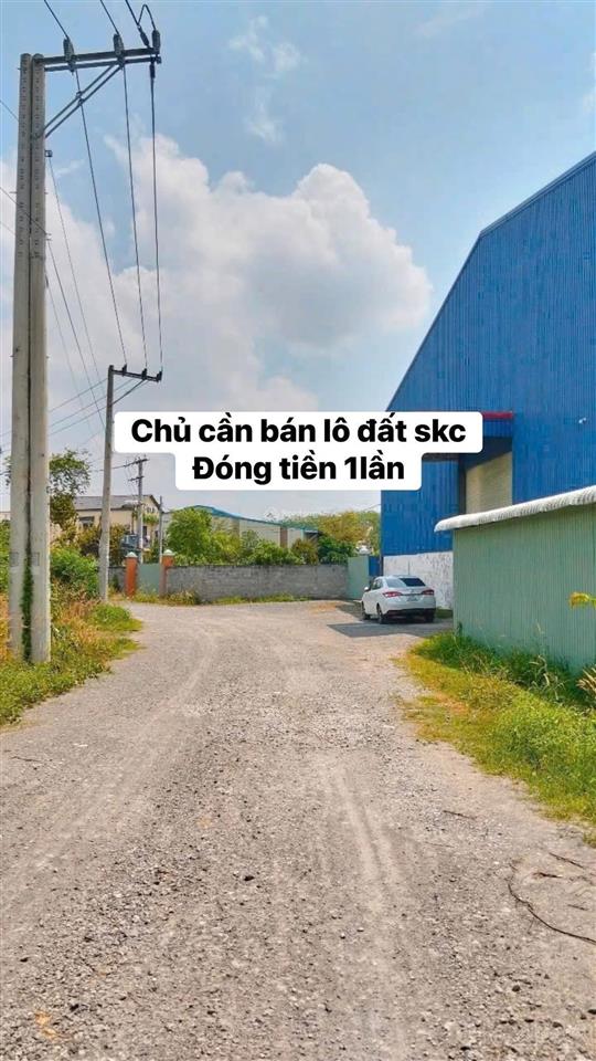 Bán lô đất skc sẵn đóng tiền 1 lần 2053 vị trí đẹp cho khách dựng xưởng sản xuất hoặc đầu tư