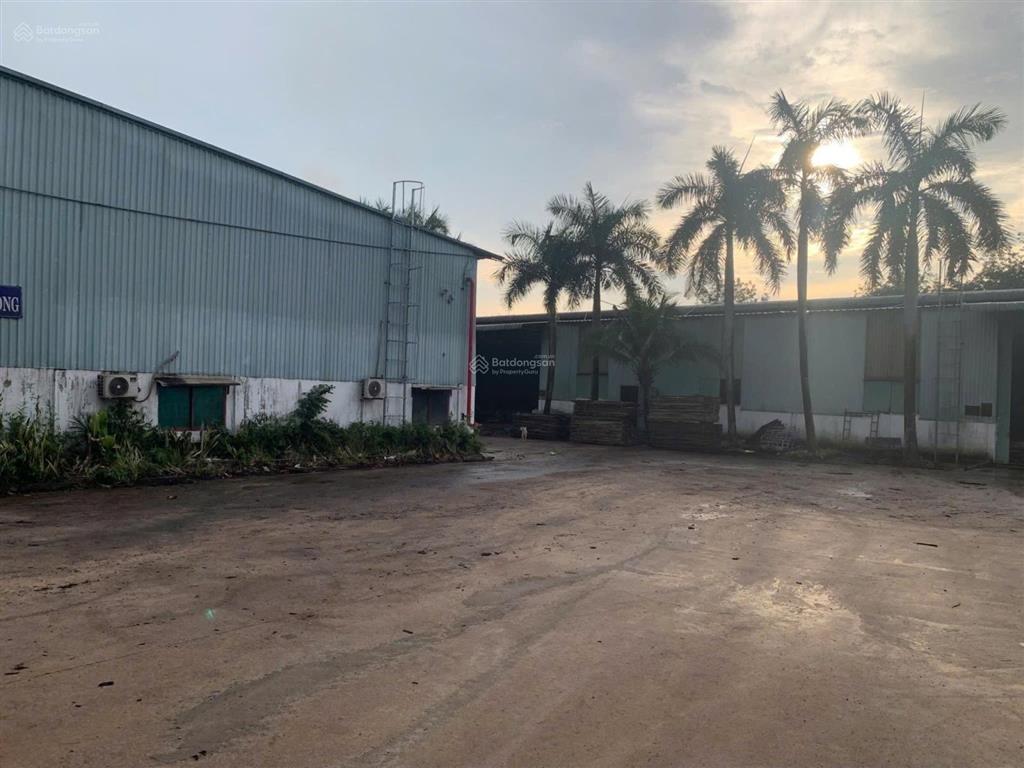 Bán xưởng 25.000m2 đang cho thuê 600tr 1tháng xưởng giấy tờ hoàn công đầy đủ , mặt tiền nhựa