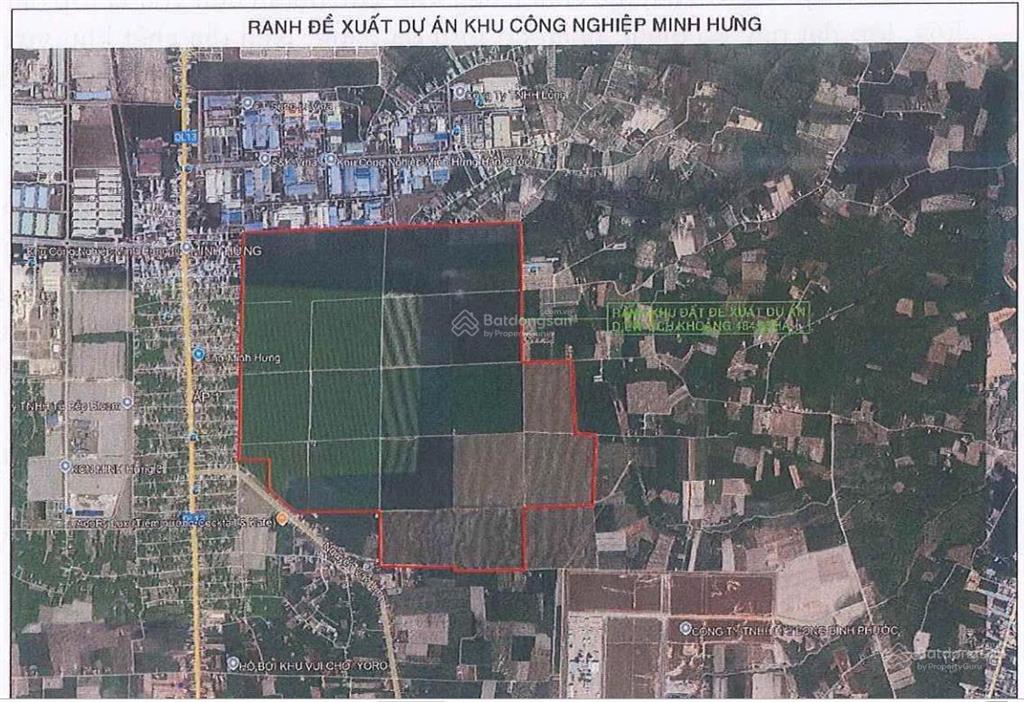 Bán đất kcn chơn thành, dệt nhuộm, xima, hạn 2076 3,134 tr/m2,  0965 313 *** giáp chủ đầu tư