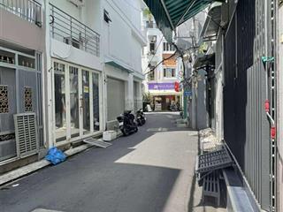 Đường hoa hẻm xe hơi 4,5m  2 căn ra mặt tiền  4 tầng