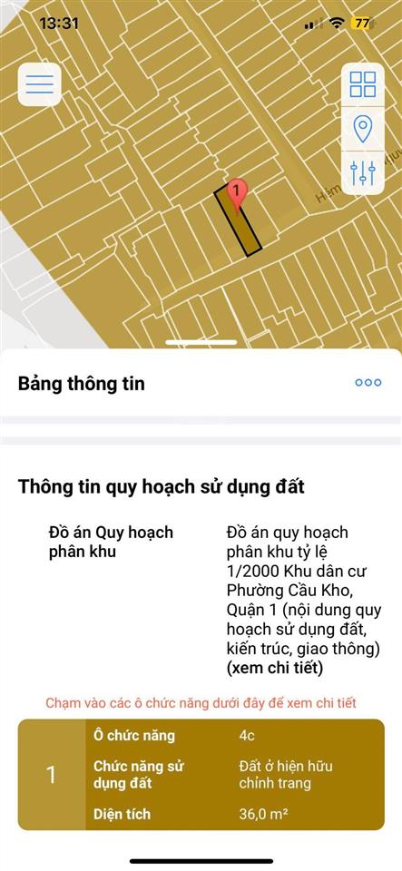 Phân khúc nhỉnh 6 đồng  hẻm 1 trục nhà sát mặt tiền  ngay trung tâm quận 1