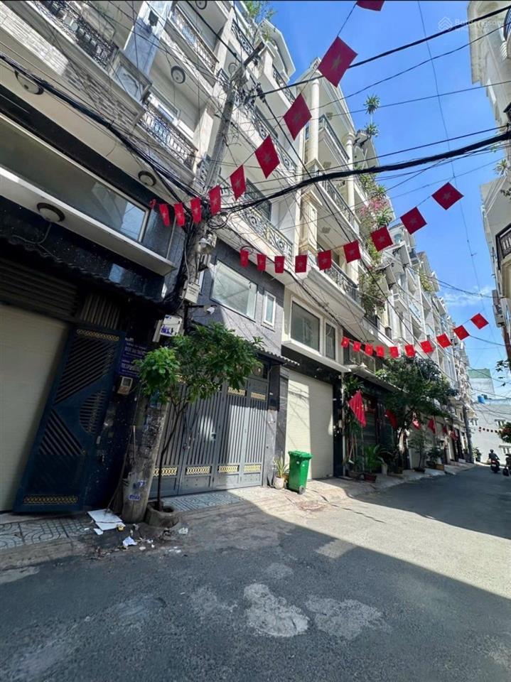 Hẻm xe hơi 8m có vỉa hè  5 tầng  cho thuê có dòng tiền