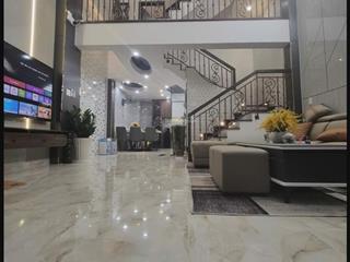 Nhà mới full nội thất  hẻm xe hơi 1 trục
