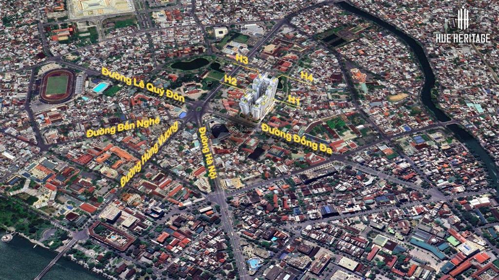 Căn hộ 3pn huế heritage diện tích nhỏ nhất, không gian sống nhiều ưu điểm