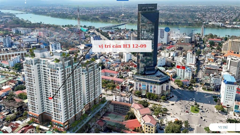 Căn hộ 3pn huế heritage diện tích nhỏ nhất, không gian sống nhiều ưu điểm
