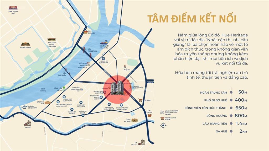 Hue heritage biểu tượng sống mới giữa trung tâm ngã 6 tp huế