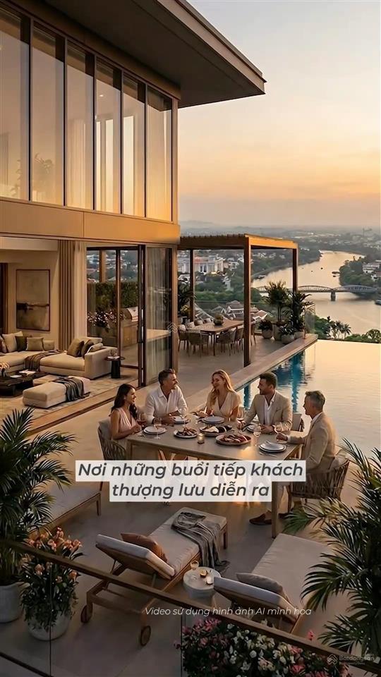 Chính thức mở bán căn skyvilla giới hạn tại hue heritage trực diện sông hương