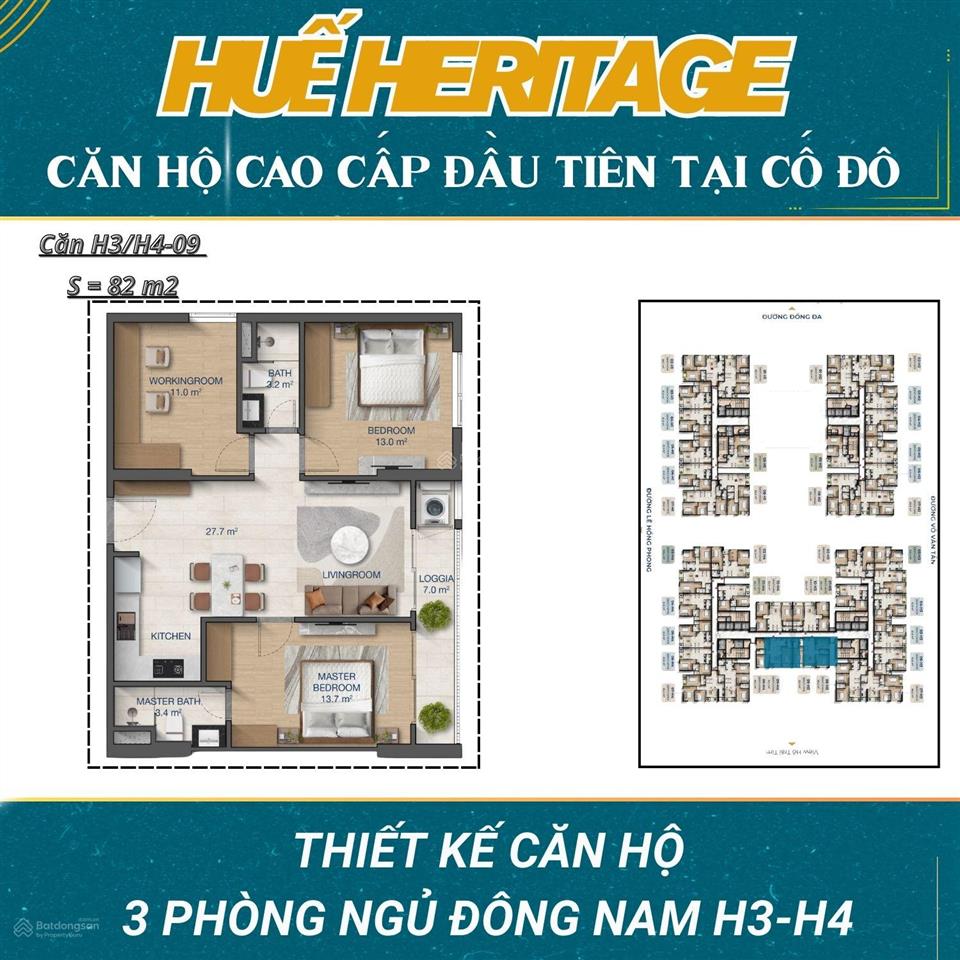 Huế heritage  căn hộ cao cấp đầu tiên tại huế