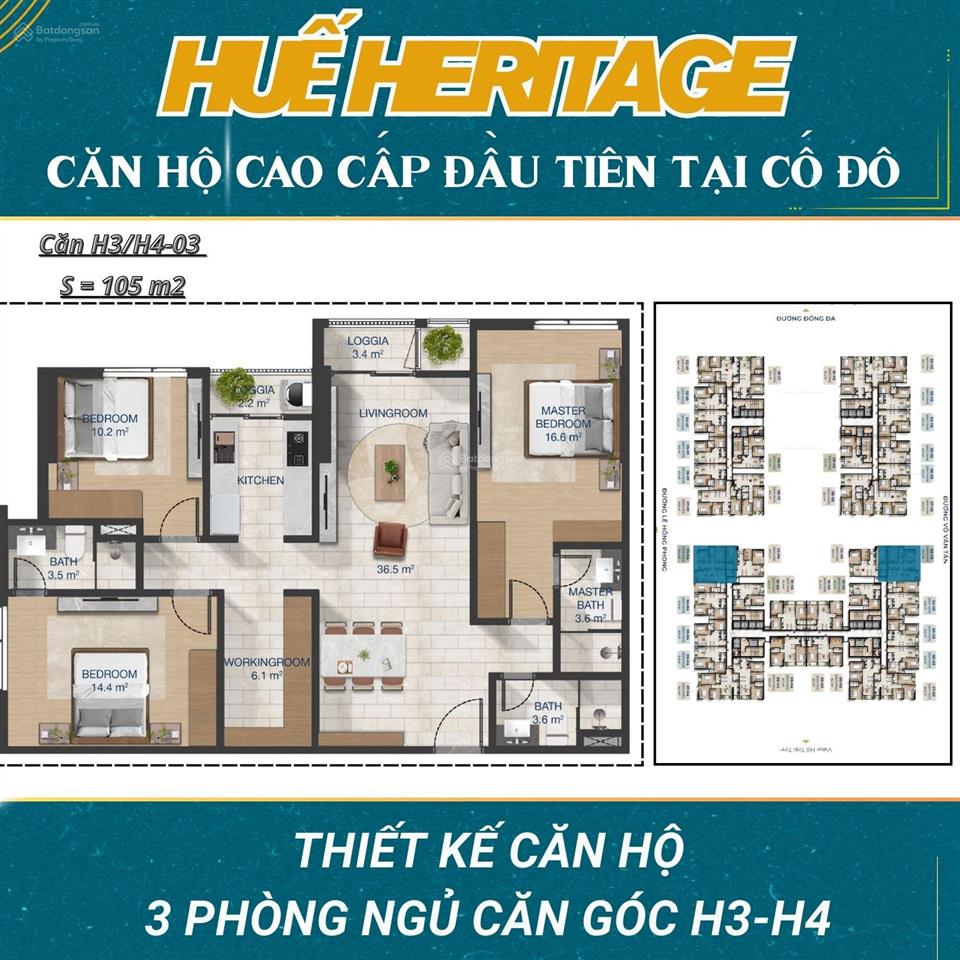 Huế heritage  căn hộ cao cấp đầu tiên tại huế
