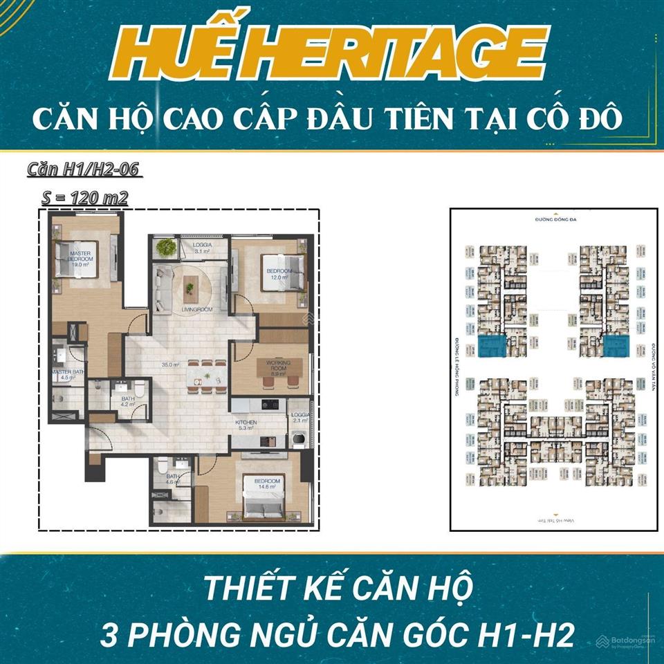 Huế heritage  căn hộ cao cấp đầu tiên tại huế
