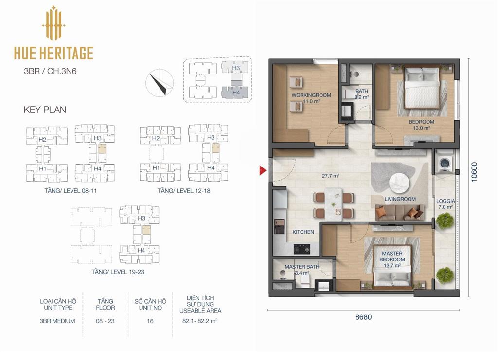 Huế heritage lựa chọn hoàn hảo cho kh đang sống ở nước ngoài muốn sở hữu căn hộ tại việt nam