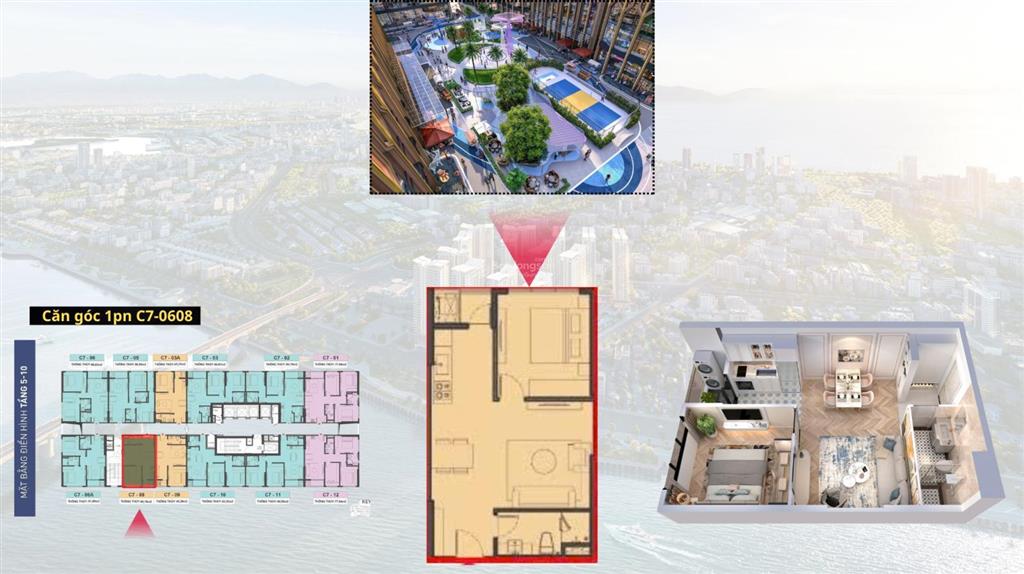 Bán căn 1pn45m2 capital square  tòa victory  chỉ từ 3,x tỷ giá trực tiếp từ cđt