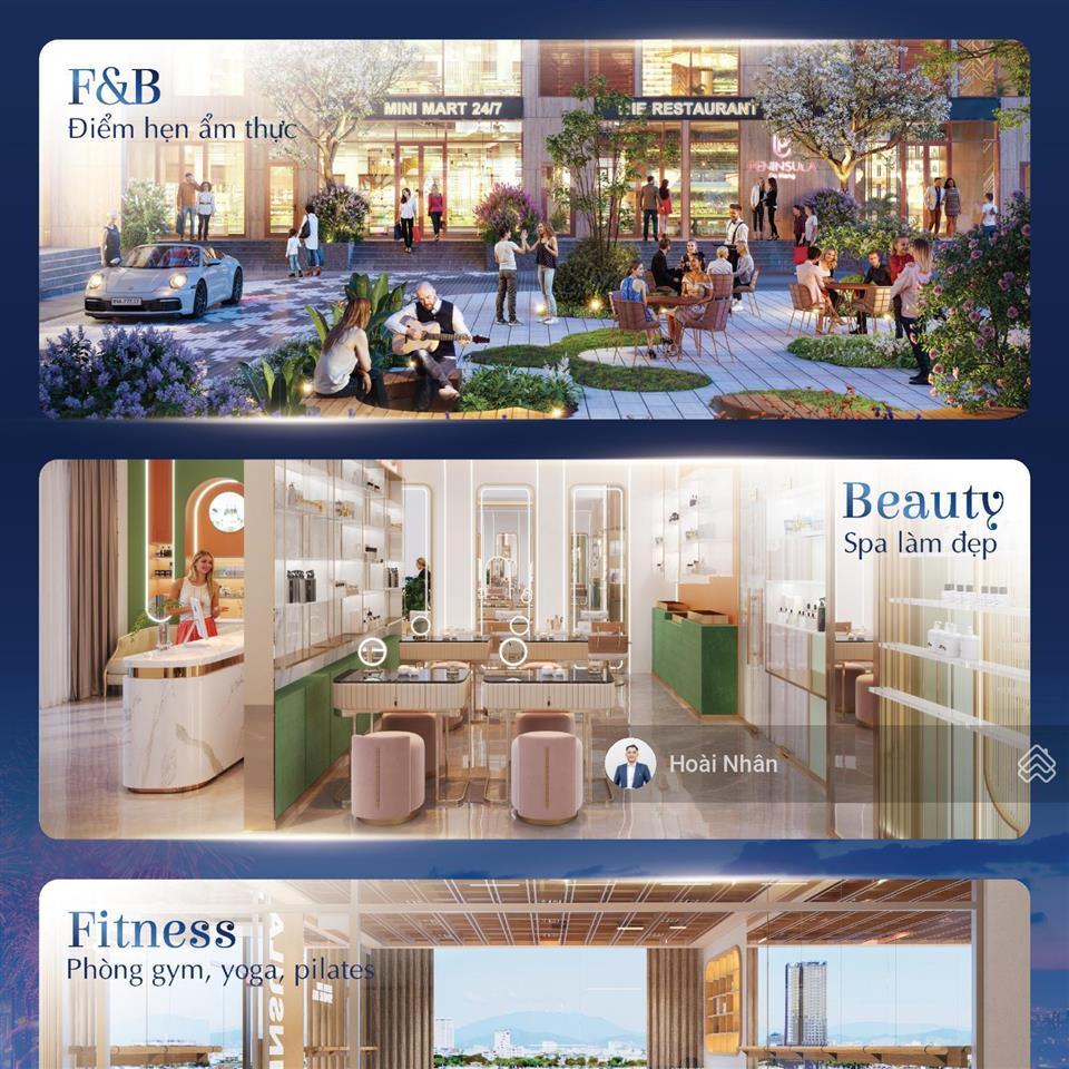 Shopshouse khối đế sở hữu lâu dài  sun symphony 5 & peninsula đà nẵng dòng tiền đến 200tr/1 tháng
