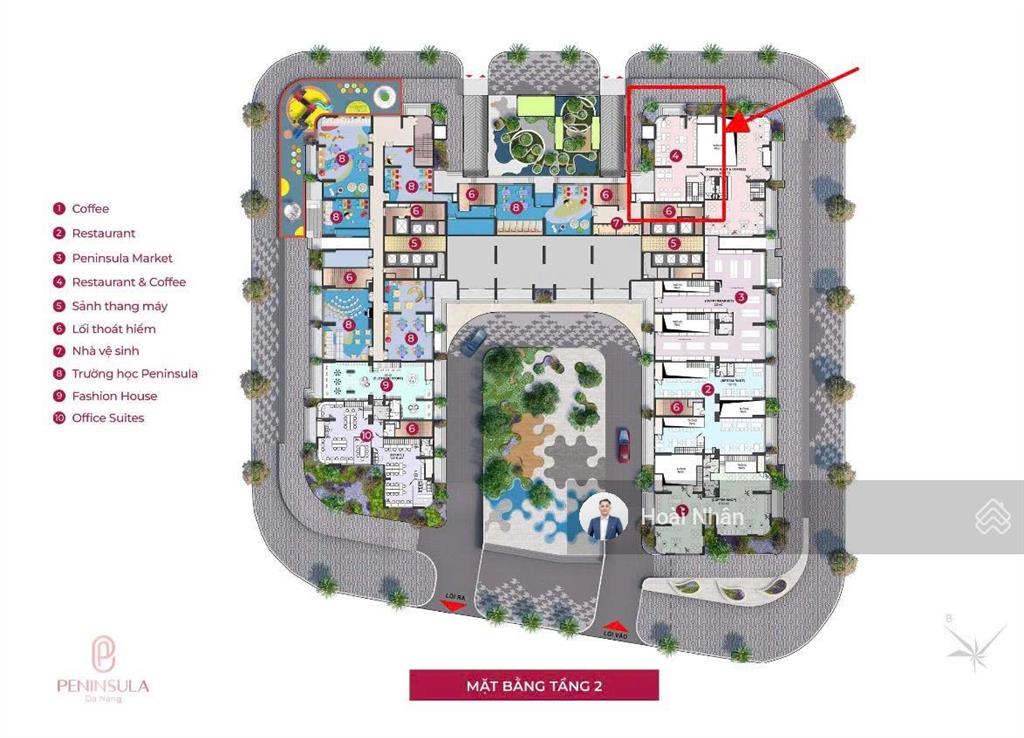 Chd 12a peninsula đà nẵng | shophouse căn góc 2 tầng, 235,2 m² giá 15,8 tỷ