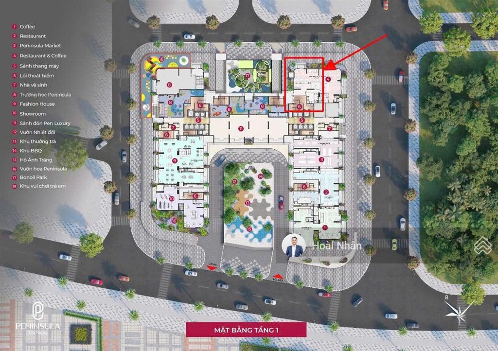 Chd 12a peninsula đà nẵng | shophouse căn góc 2 tầng, 235,2 m² giá 15,8 tỷ
