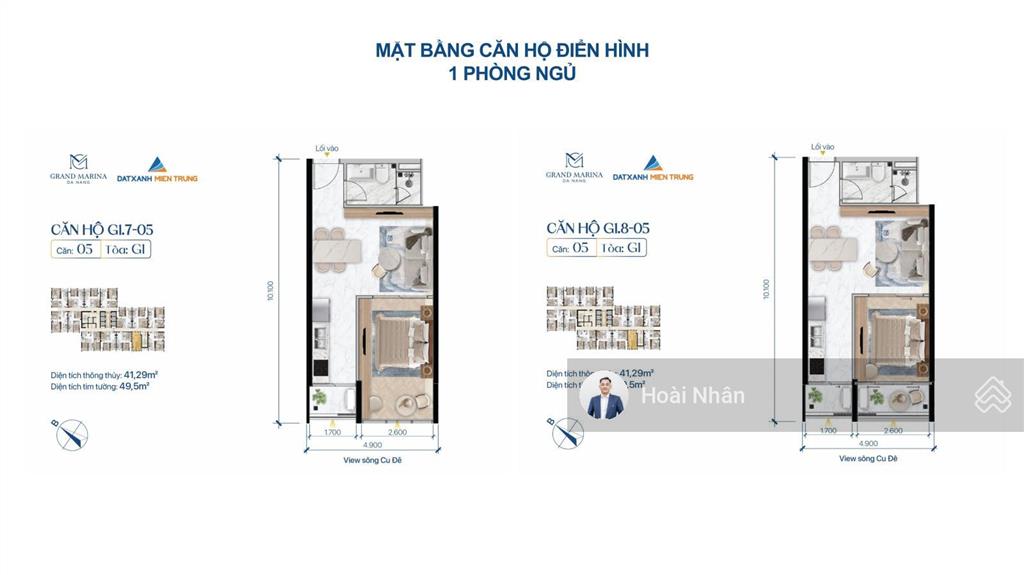 Căn hộ biển sở hữu lâu dài  view trực diện biển grand marina đà nẵng