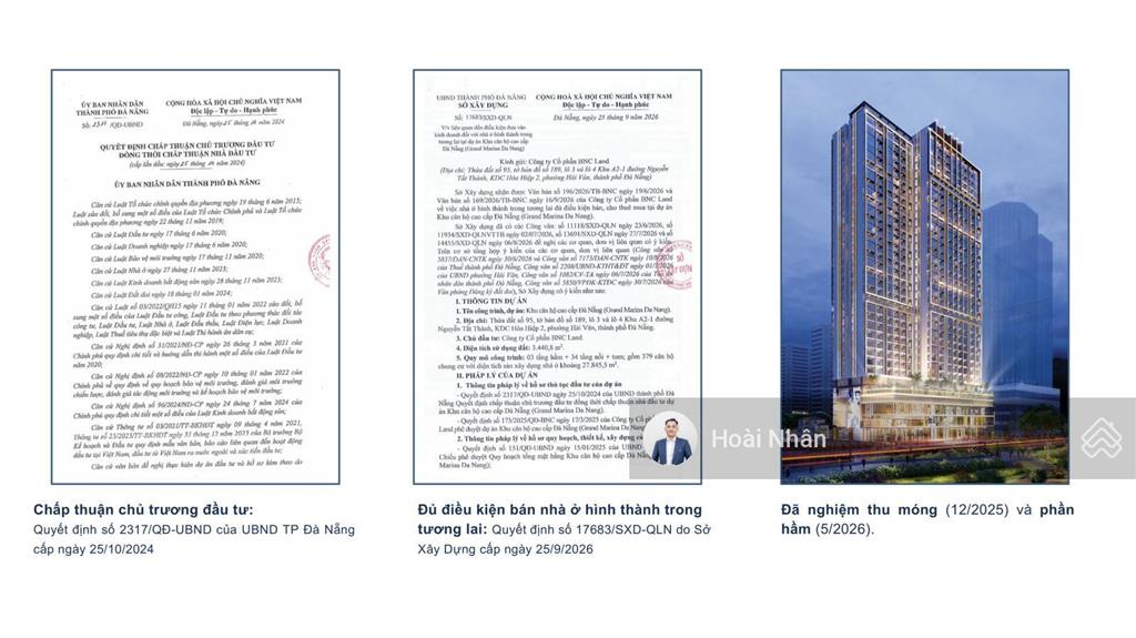 Căn hộ biển sở hữu lâu dài  view trực diện biển grand marina đà nẵng
