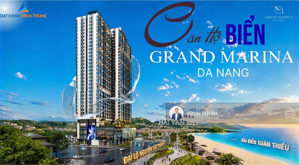 Căn hộ biển sở hữu lâu dài  view trực diện biển grand marina đà nẵng