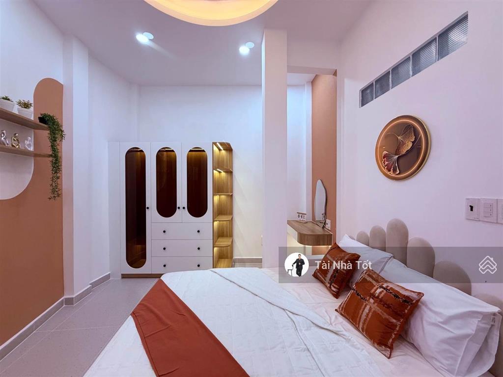 Nhà mới đẹp full nội thất đầy đủ công năng nơ trang long, 7,45 tỷ, 64 m2, giá tốt hot!