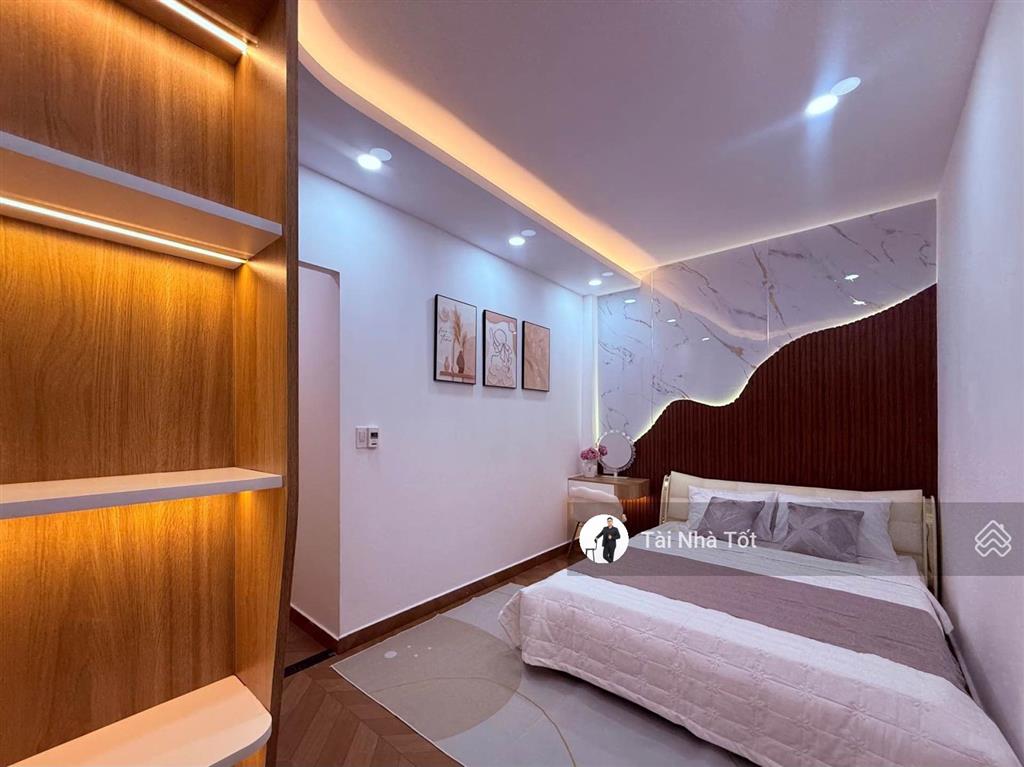 Nhà mới đẹp full nội thất đầy đủ công năng nơ trang long, 7,45 tỷ, 64 m2, giá tốt hot!