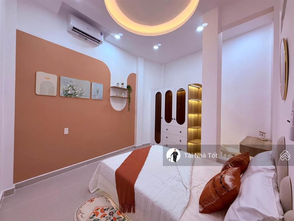 Nhà mới đẹp full nội thất đầy đủ công năng nơ trang long, 7,45 tỷ, 64 m2, giá tốt hot!