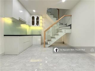 Nhà mới xinh đinh bộ lĩnh, 3 tầng full nội thất 2 pn hẻm thông  gần mặt tiền, giá 2.75 tỷ