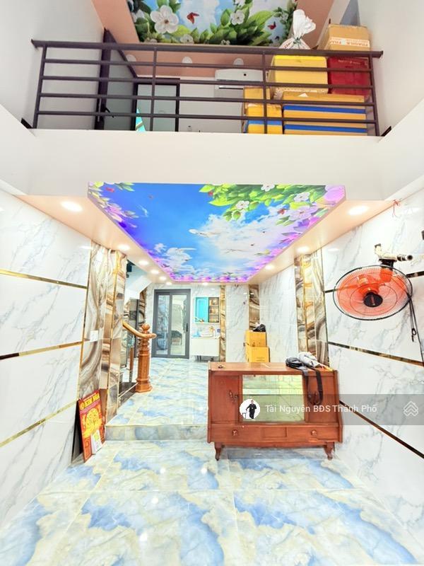 Bán nhà mới bùi đình túy dt 41m2  4 tầng  hẻm 3m 1 căn ra xe hơi  an ninh  chỉ 6 tỷ
