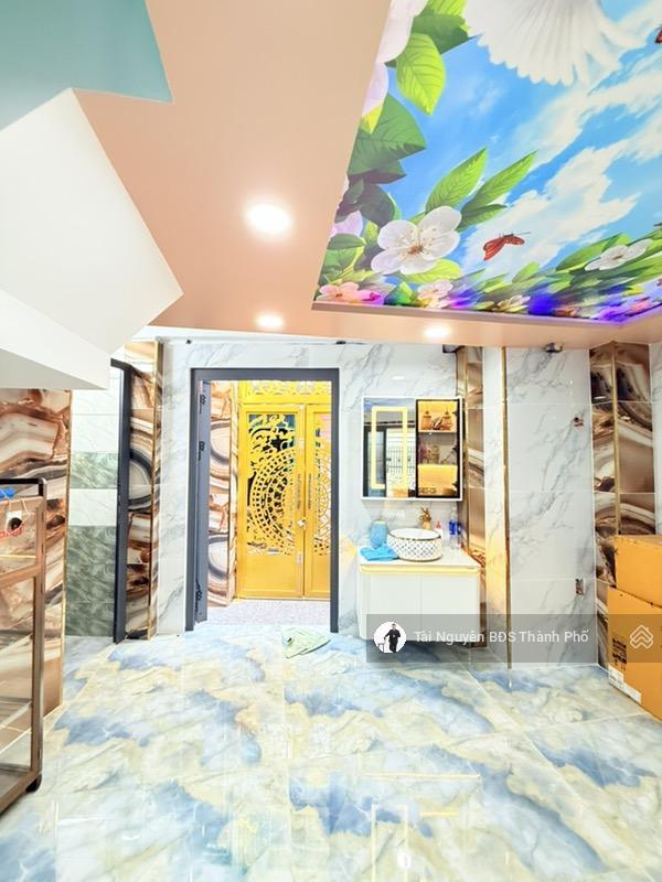 Bán nhà mới bùi đình túy dt 41m2  4 tầng  hẻm 3m 1 căn ra xe hơi  an ninh  chỉ 6 tỷ