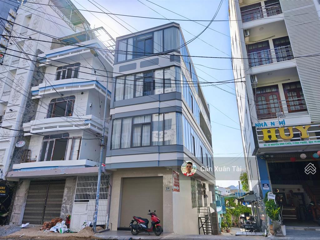 Bán nhà 4 tầng mặt tiền kinh doanh đường nguyễn đình chiểu  gần biển hòn chồng  bắc nha trang