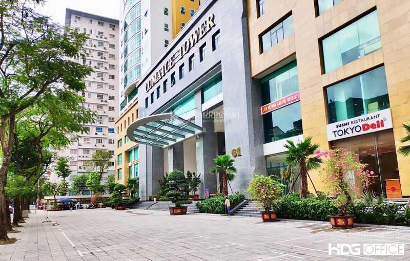 Bql chính chủ comatce tower 61 ngụy như kon tum cho thuê vp 315m2, đẹp có nt