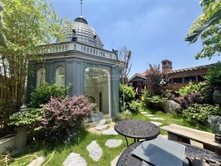 Biệt thự đẳng cấp giới thượng lưu ~ 300m2  4 tầng  nở hậu sân vườn tiểu cảnh