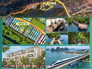 Liền kề giãn xây vinhomes hạ long 50m2. vốn ban đầu chỉ 800 triệu, thanh toán sớm chỉ 4,8x tỷ