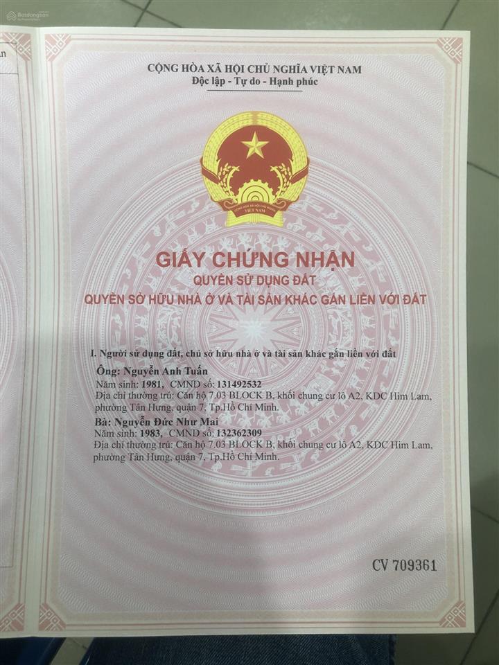 Bán đất nền dự án tại hương lộ 2, bình trị đông a, bình tân, 5,8 tỷ, 100m2