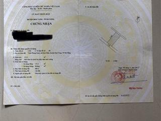 Bán đất tại đá bàn 2, giá 3,9 tỷ, 135m2, bề ngang 7,5 m, phường hòa xuân, đà nẵng