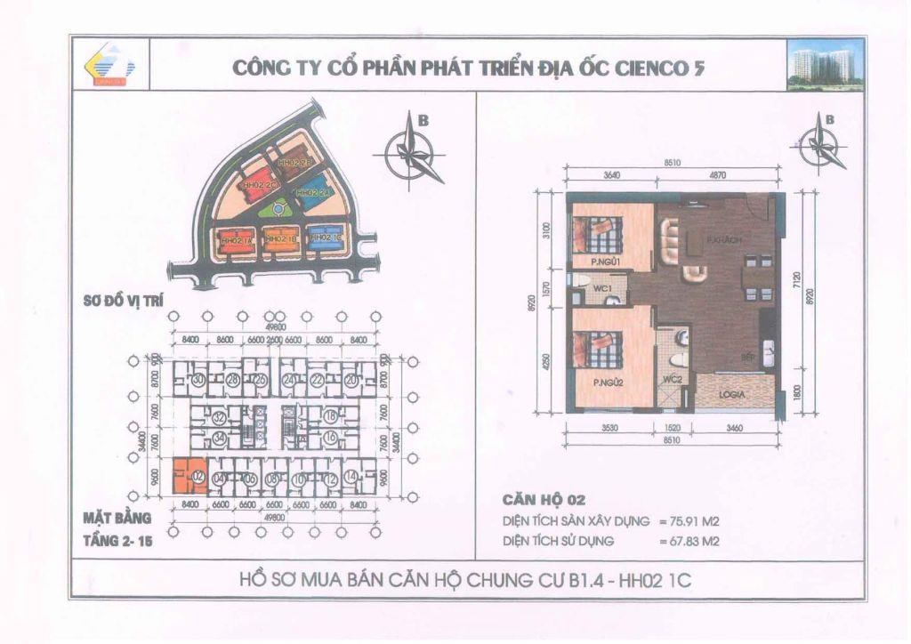 3 Tỷ Sở Hữu Ngay Căn Góc 76m² 2 Ngủ 2wc Chung Cư Thanh Hà