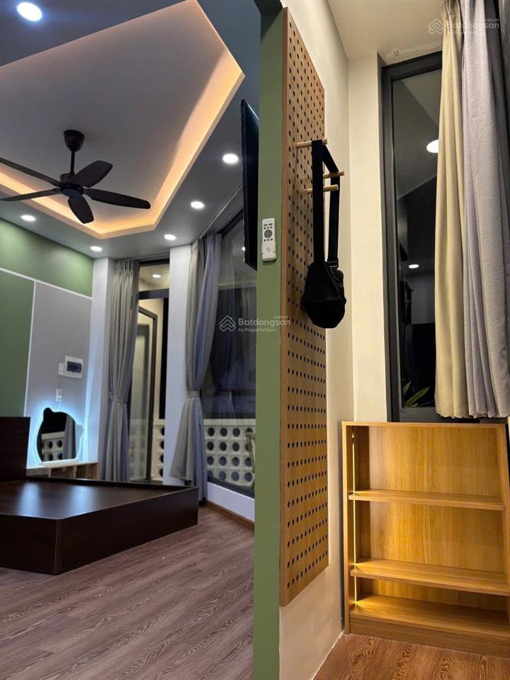 Căn hộ 1 phòng ngủ full nội thất máy giặt riêng ngay cầu tham lương  phan văn hớn  trường chinh