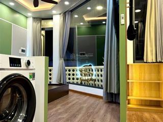 Căn hộ 1 phòng ngủ full nội thất máy giặt riêng ngay cầu tham lương  phan văn hớn  trường chinh