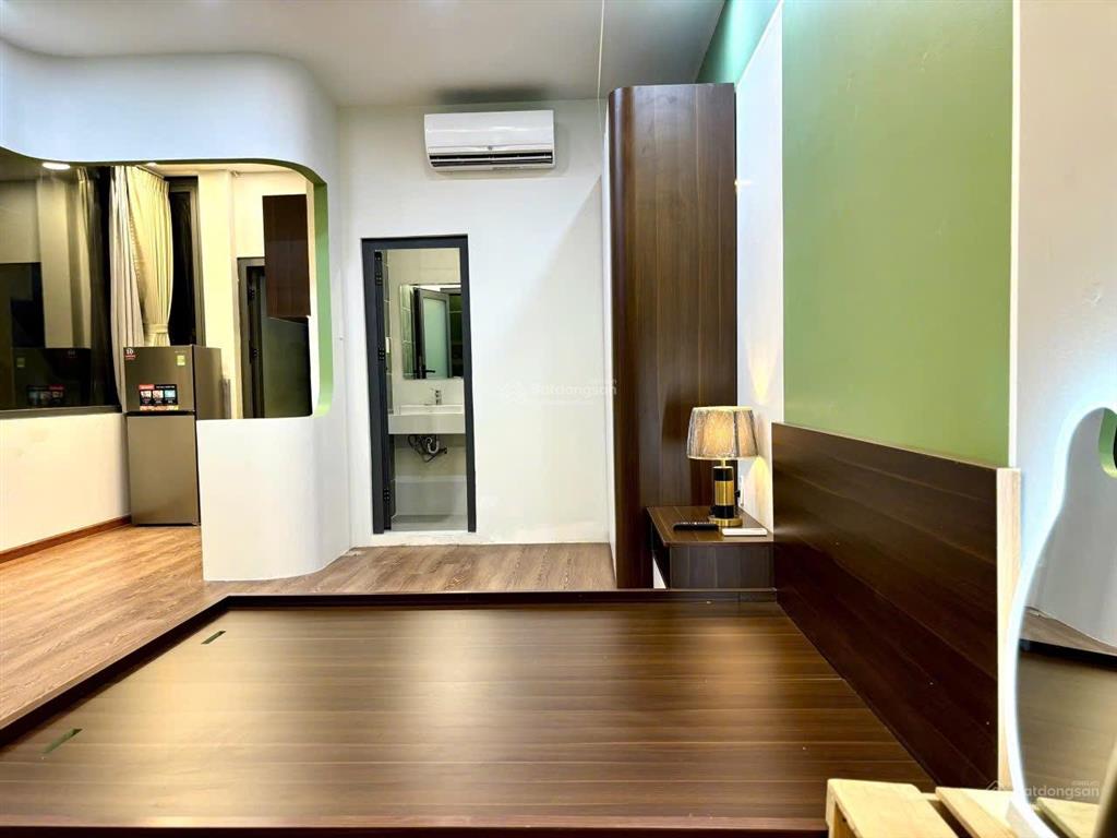 Căn hộ 1 phòng ngủ full nội thất máy giặt riêng ngay cầu tham lương  phan văn hớn  trường chinh