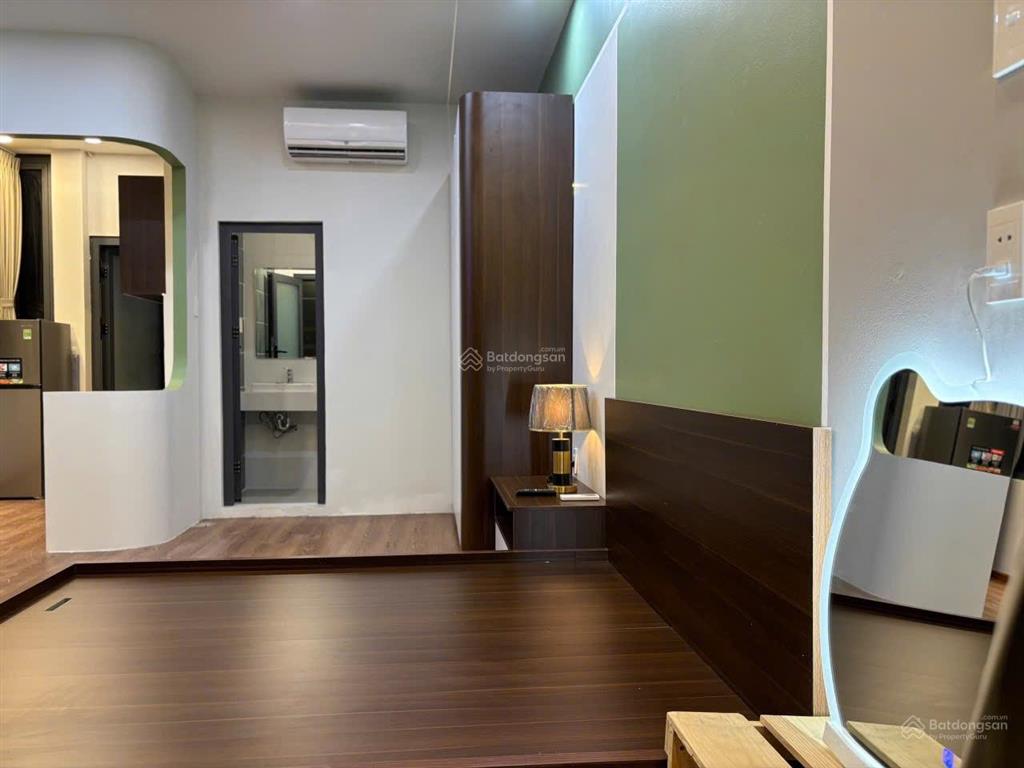 Căn hộ 1 phòng ngủ full nội thất máy giặt riêng ngay cầu tham lương  phan văn hớn  trường chinh