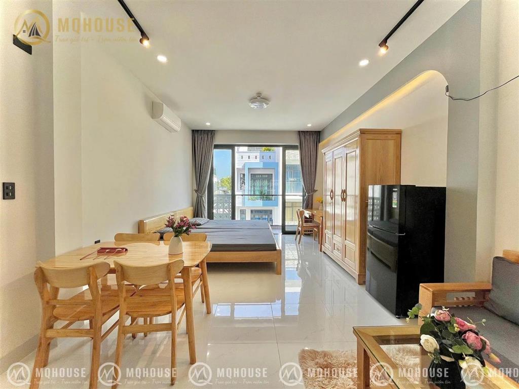 Căn hộ ban công full nội thất ngay nguyễn ảnh thủ  tô ký  đh gtvt  lđxh