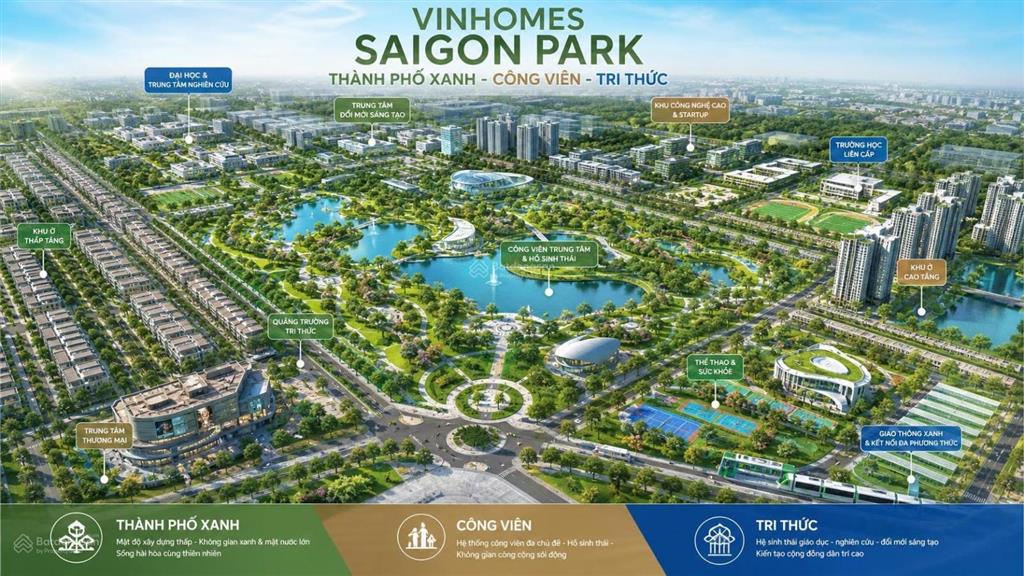 Nhà phố vinhomes saigon park vị trí đẹp đón đầu đại đô thị tây bắc tp.hcm