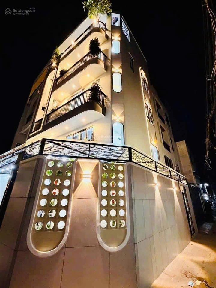 Căn góc 2 mt hẻm xe hơi 76m2 4 tầng gò vấp, nhà mới ở ngay, 8.7 tỷ