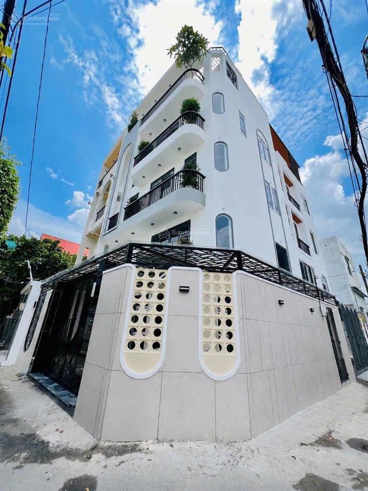 Căn góc 2 mt hẻm xe hơi 76m2 4 tầng gò vấp, nhà mới ở ngay, 8.7 tỷ